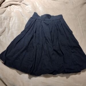 Laura Byrnes California Little Jun Skirt Black pinup couture full circle retro